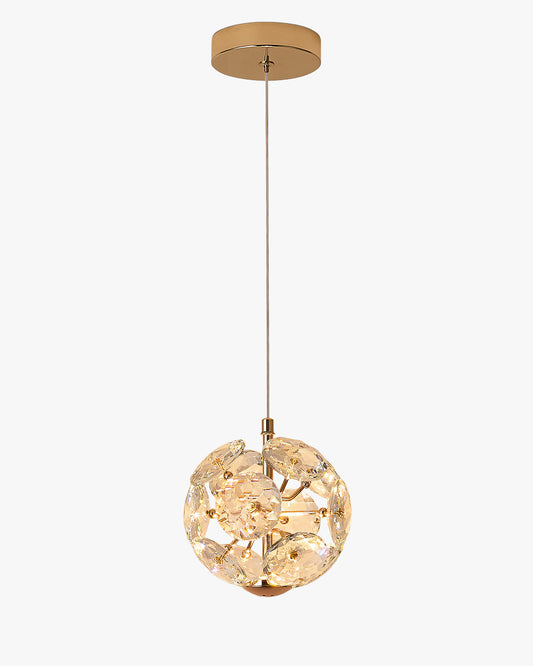 WOMO Globe Crystal Pendant Light-WM3174
