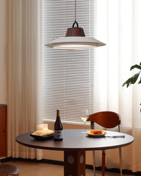 WOMO White Acrylic UFO Pendant Light-WM3175