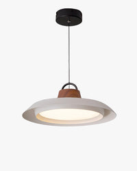 WOMO White Acrylic UFO Pendant Light-WM3175