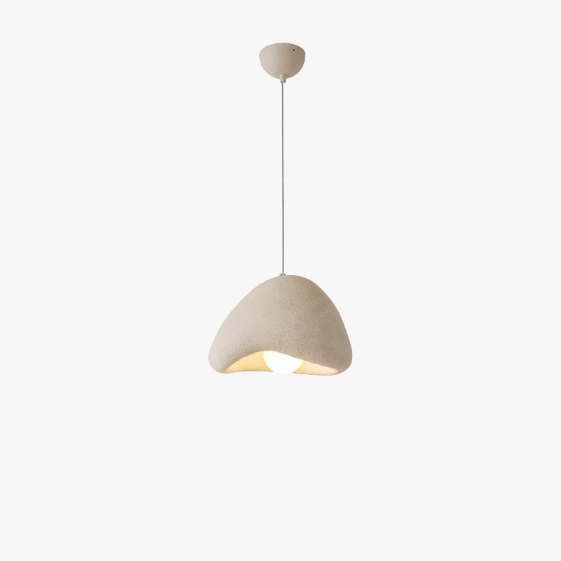 WOMO Travertine Eggshell Pendant Light-WM3176