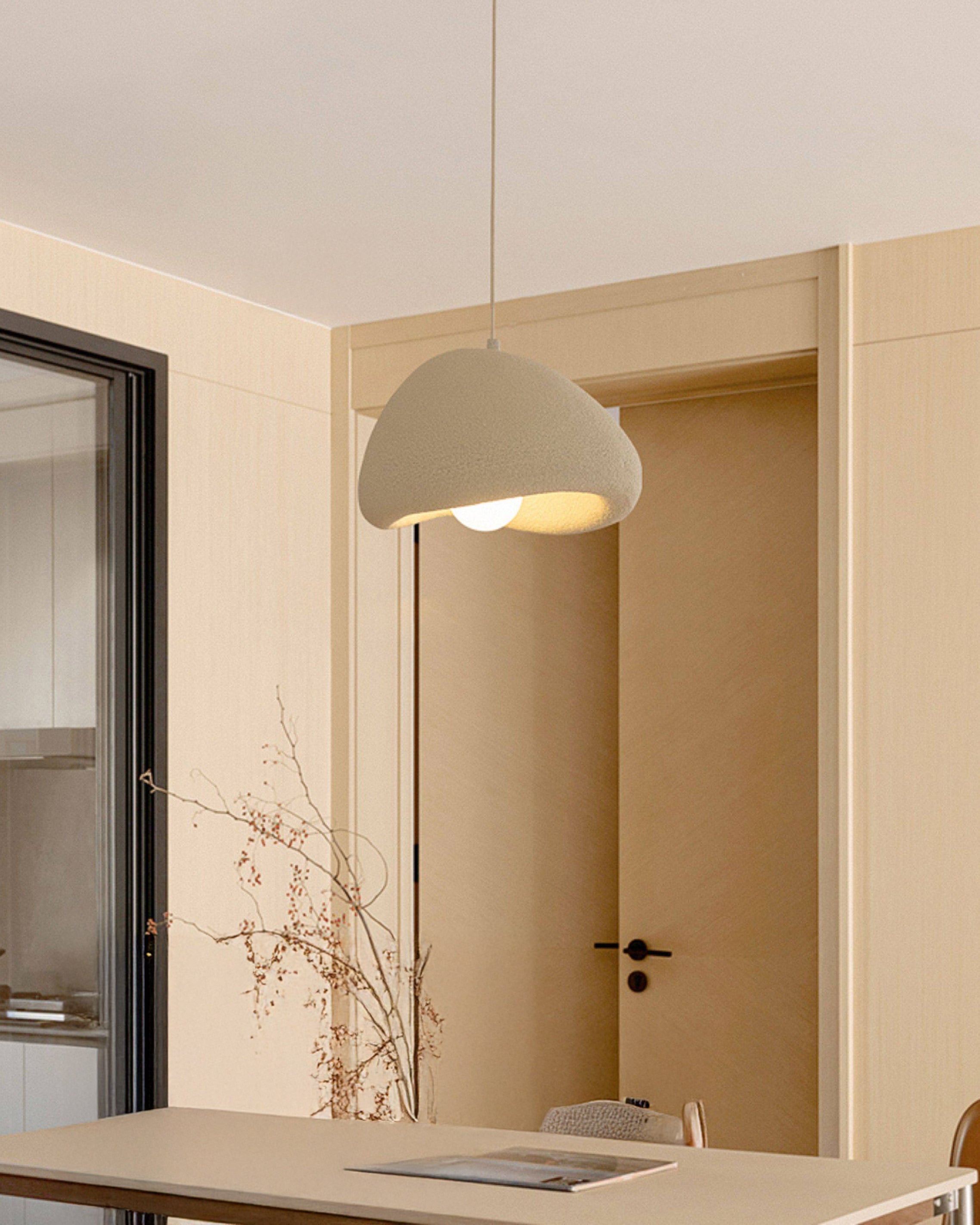 WOMO Travertine Eggshell Pendant Light-WM3176