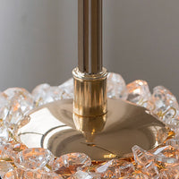 WOMO Gold Crystal Globe Pendant Light-WM3177