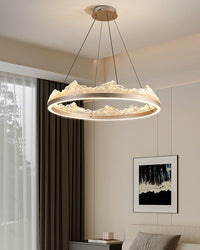 WOMO Resin Ring Led Pendant Light-WM3178