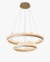 WOMO Resin Ring Led Pendant Light-WM3178