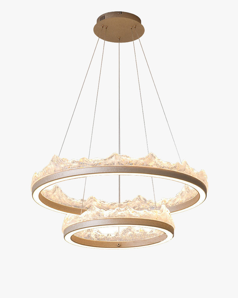 WOMO Resin Ring Led Pendant Light-WM3178
