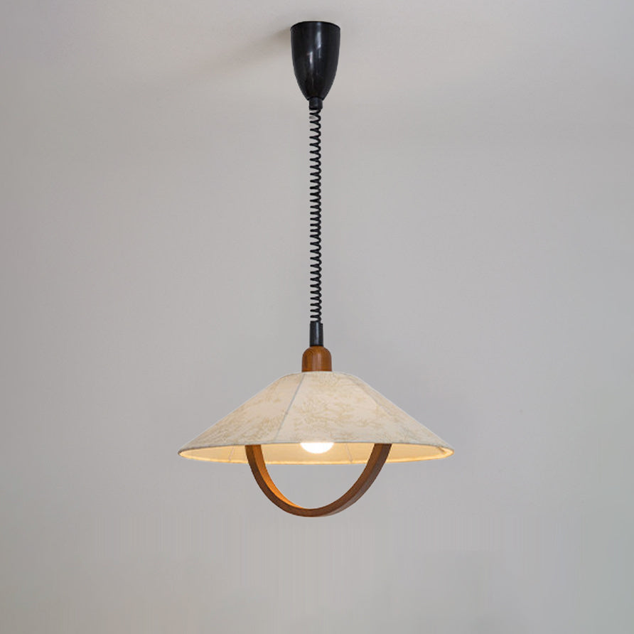 WOMO Fabric Umbrella Adjustable Pendant Light-WM3180