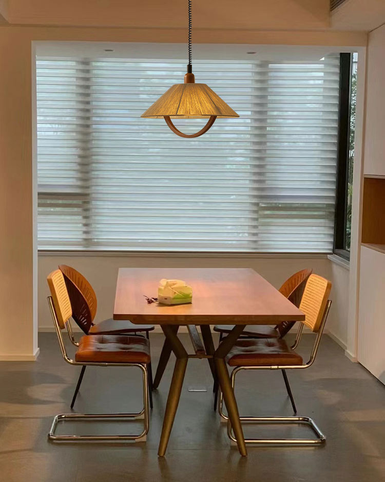 WOMO Fabric Umbrella Adjustable Pendant Light-WM3180