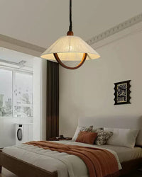 WOMO Fabric Umbrella Adjustable Pendant Light-WM3180