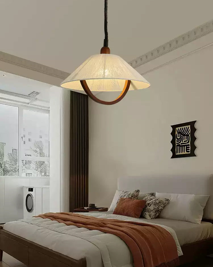 WOMO Fabric Umbrella Adjustable Pendant Light-WM3180