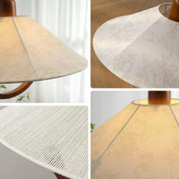 WOMO Fabric Umbrella Adjustable Pendant Light-WM3180