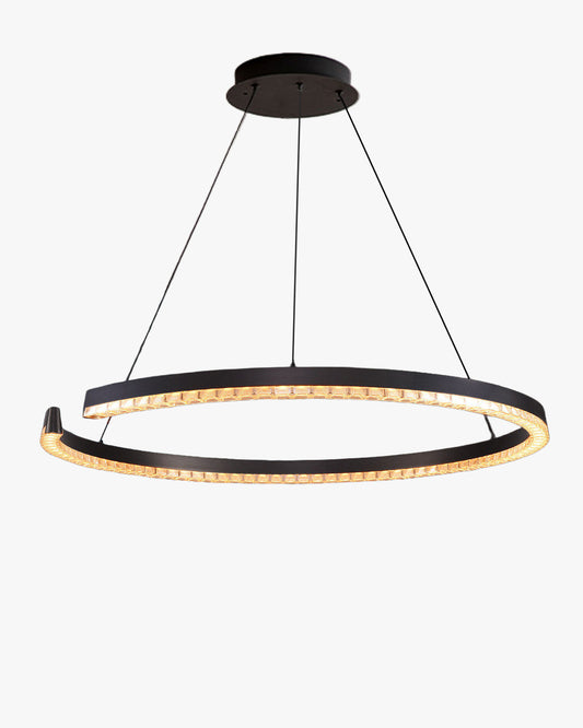 WOMO Minimalist Semi-Circular Acrylic Chandelier-WM3186