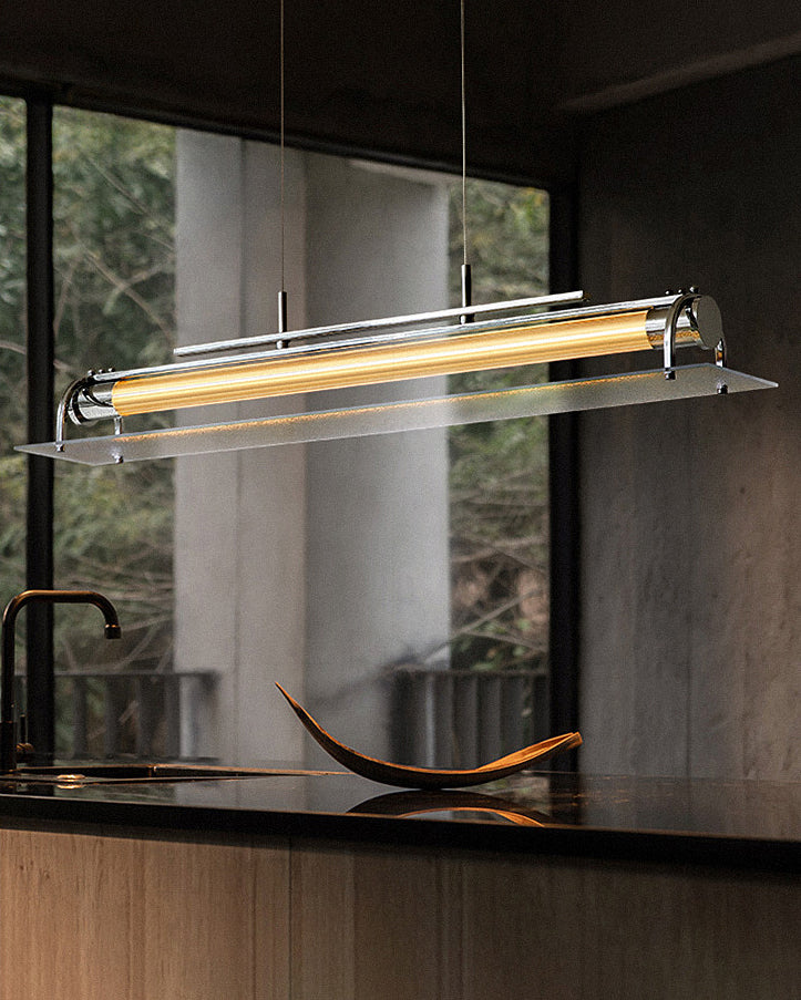 WOMO Linear Glass Pendant Light-WM3187