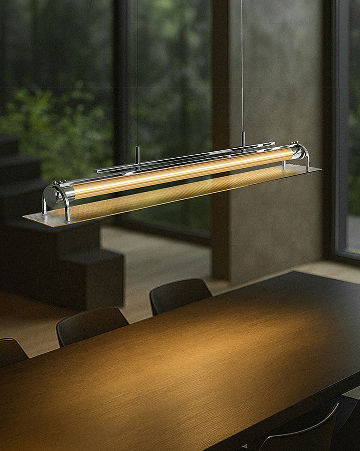 WOMO Linear Glass Pendant Light-WM3187