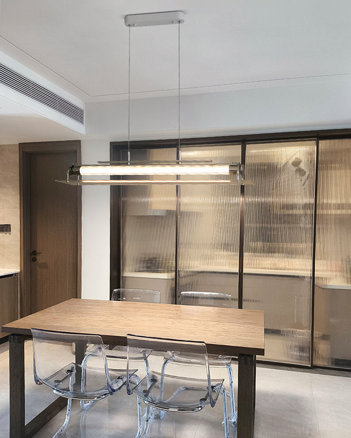 WOMO Linear Glass Pendant Light-WM3187