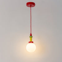 WOMO Glass Globe Children Pendant Light-WM3188