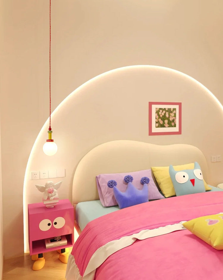 WOMO Glass Globe Children Pendant Light-WM3188