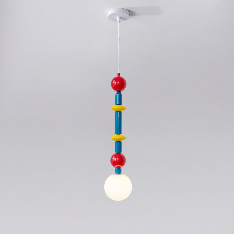 WOMO Glass Globe Children Pendant Light-WM3188