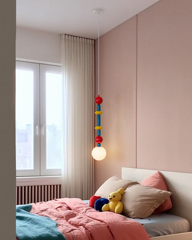 WOMO Glass Globe Children Pendant Light-WM3188