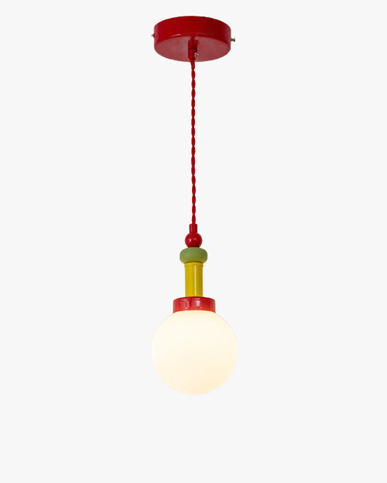 WOMO Glass Globe Children Pendant Light-WM3188