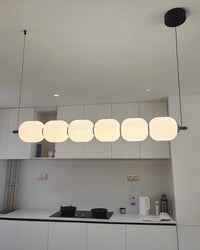 WOMO Lantern Linear Pendant Light-WM3189