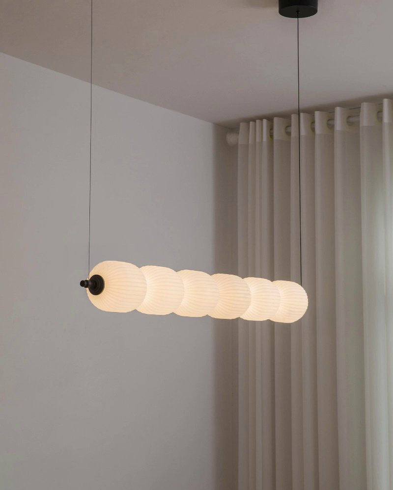 WOMO Lantern Linear Pendant Light-WM3189
