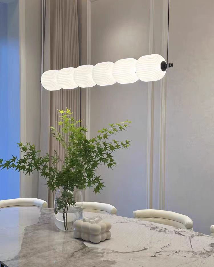 WOMO Lantern Linear Pendant Light-WM3189