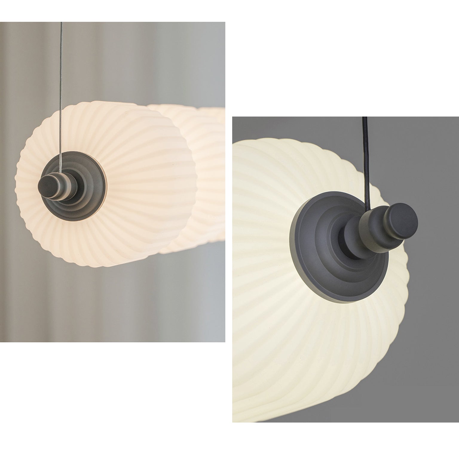WOMO Lantern Linear Pendant Light-WM3189