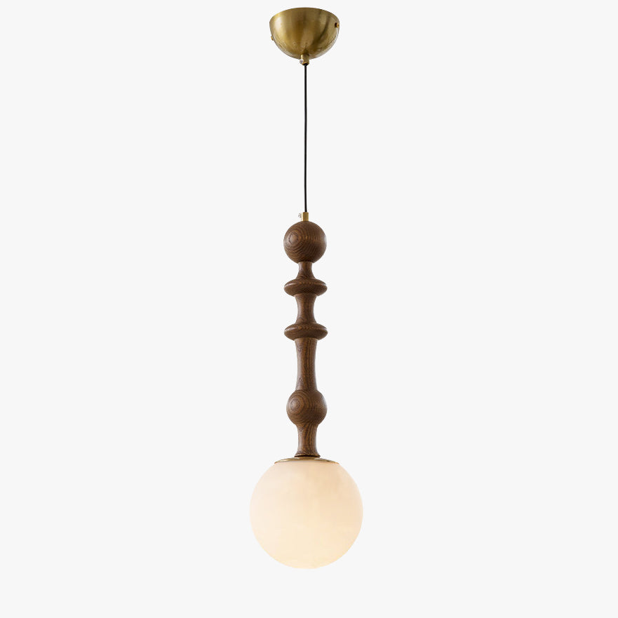 WOMO Glass Globe Pendant Light-WM3190