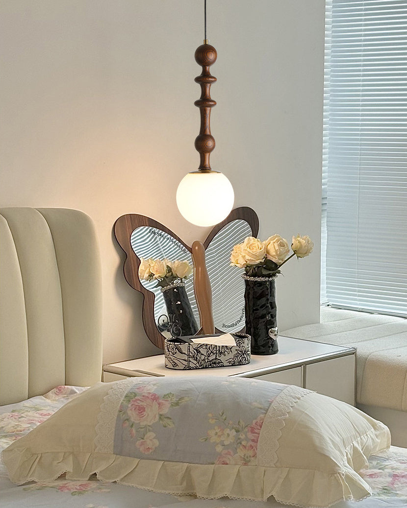 WOMO Glass Globe Pendant Light-WM3190