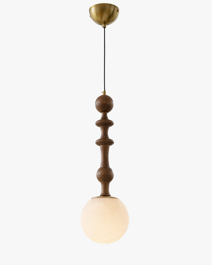 WOMO Glass Globe Pendant Light-WM3190