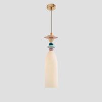 WOMO Modern Embossed Ceramic Pendant Light-WM3191