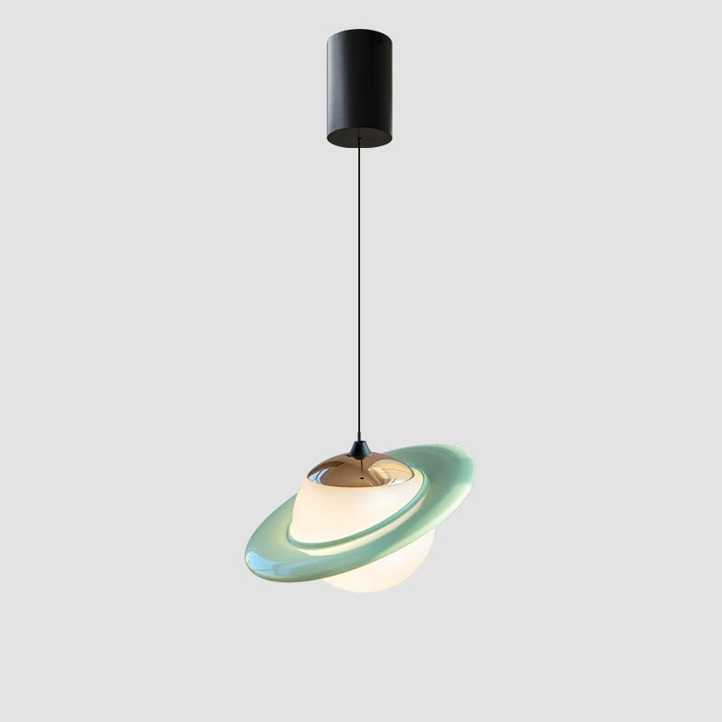 WOMO Planet Globe Glass Pendant Light-WM3192