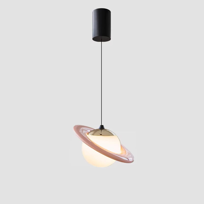 WOMO Planet Globe Glass Pendant Light-WM3192