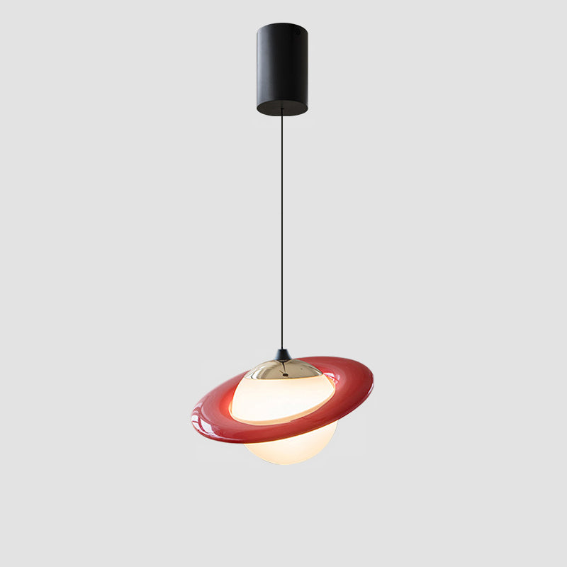 WOMO Planet Globe Glass Pendant Light-WM3192