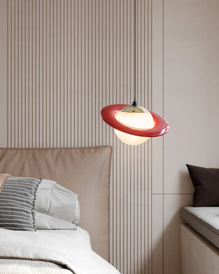 WOMO Planet Globe Glass Pendant Light-WM3192