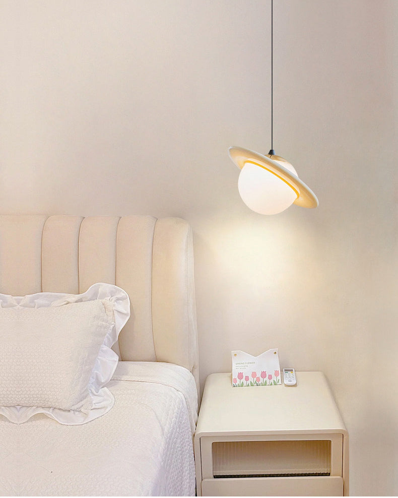 WOMO Planet Globe Glass Pendant Light-WM3192