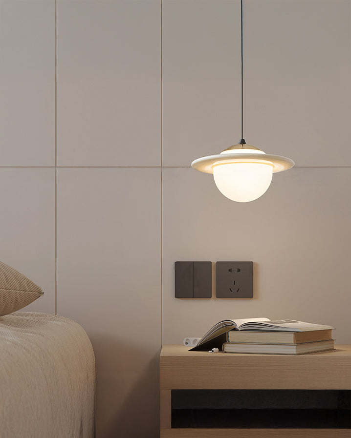 WOMO Planet Globe Glass Pendant Light-WM3192