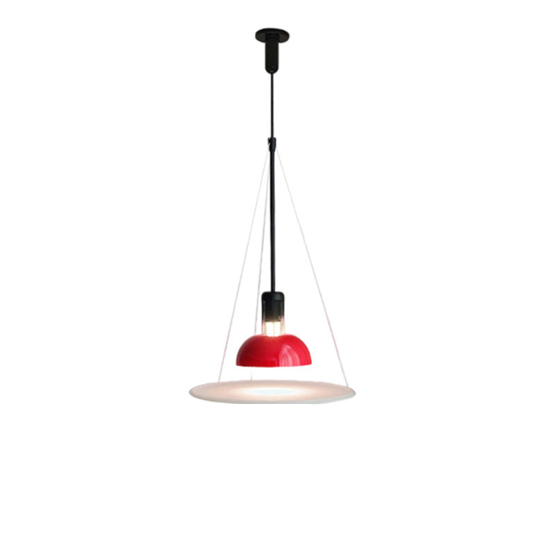 WOMO White Flying Saucer Pendant Light-WM3195