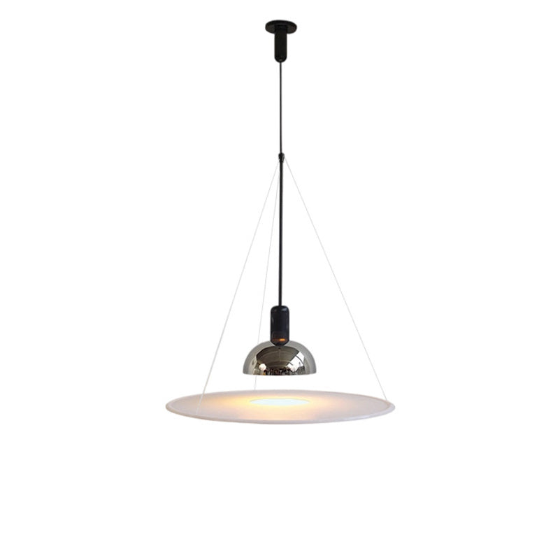 WOMO White Flying Saucer Pendant Light-WM3195