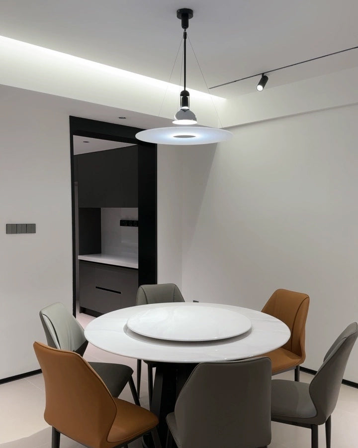 WOMO White Flying Saucer Pendant Light-WM3195