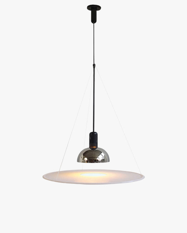 WOMO White Flying Saucer Pendant Light-WM3195