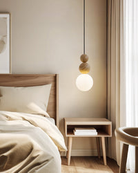 WOMO Globe Glass Pendant Light-WM3198