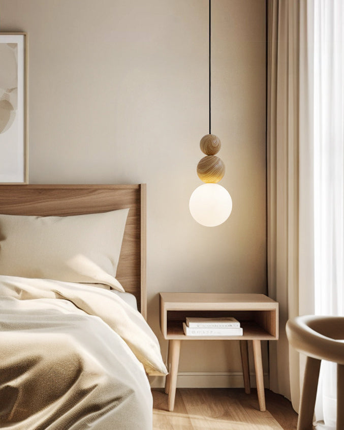 WOMO Globe Glass Pendant Light-WM3198