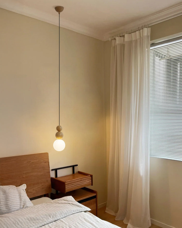 WOMO Globe Glass Pendant Light-WM3198