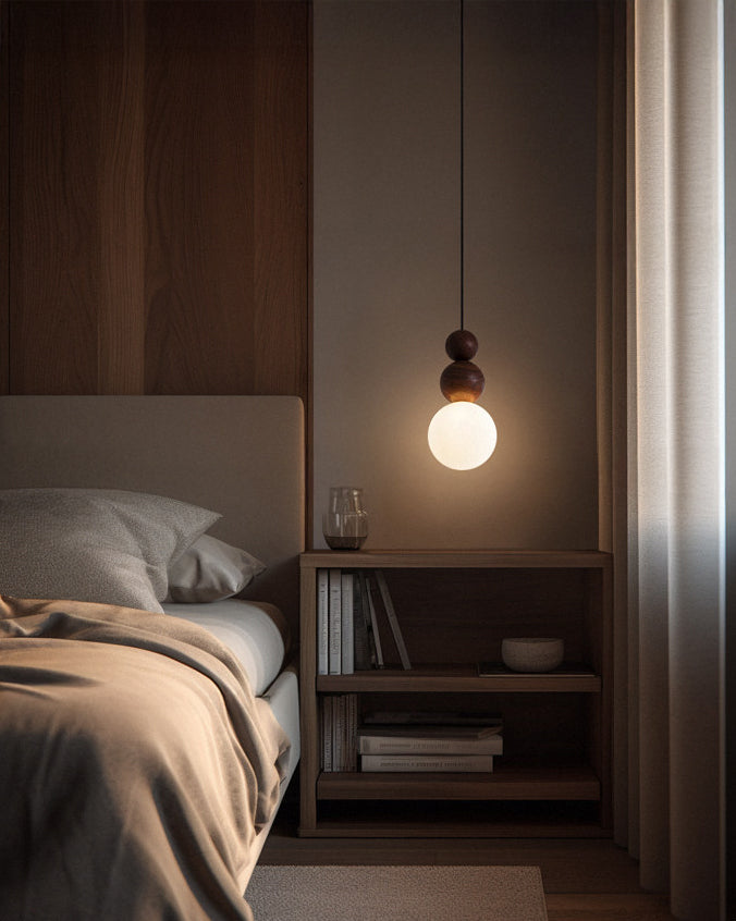 WOMO Globe Glass Pendant Light-WM3198