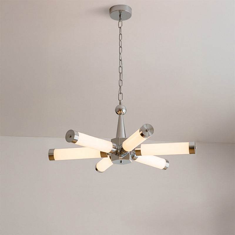 WOMO Chrome Multiple Tube Chandelier-WM3199