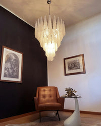 WOMO Art Deco Raindrop Chandelier Light-WM3202