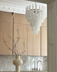WOMO Art Deco Raindrop Chandelier Light-WM3202