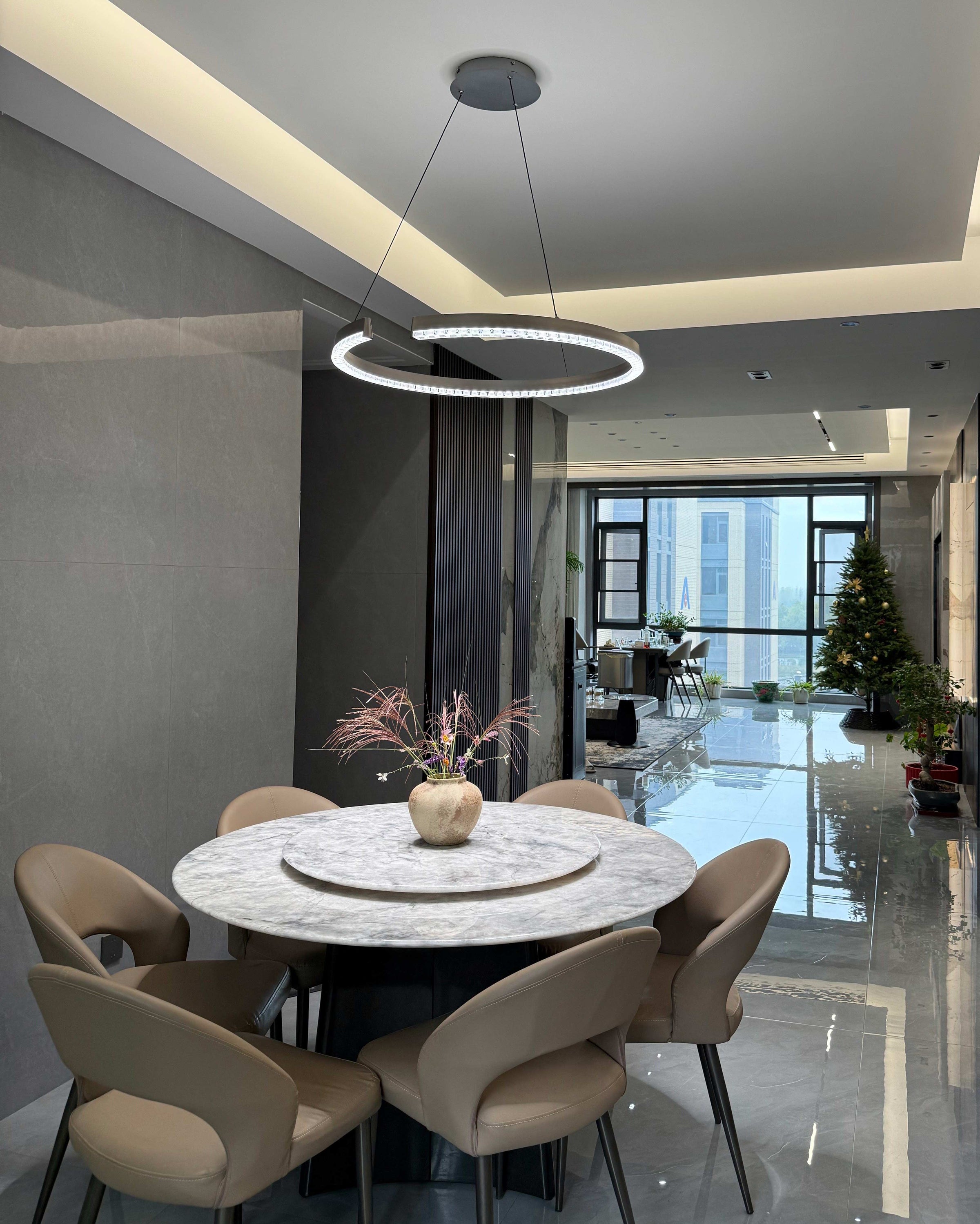WOMO Up Down Ring Led Chandelier-WM3213