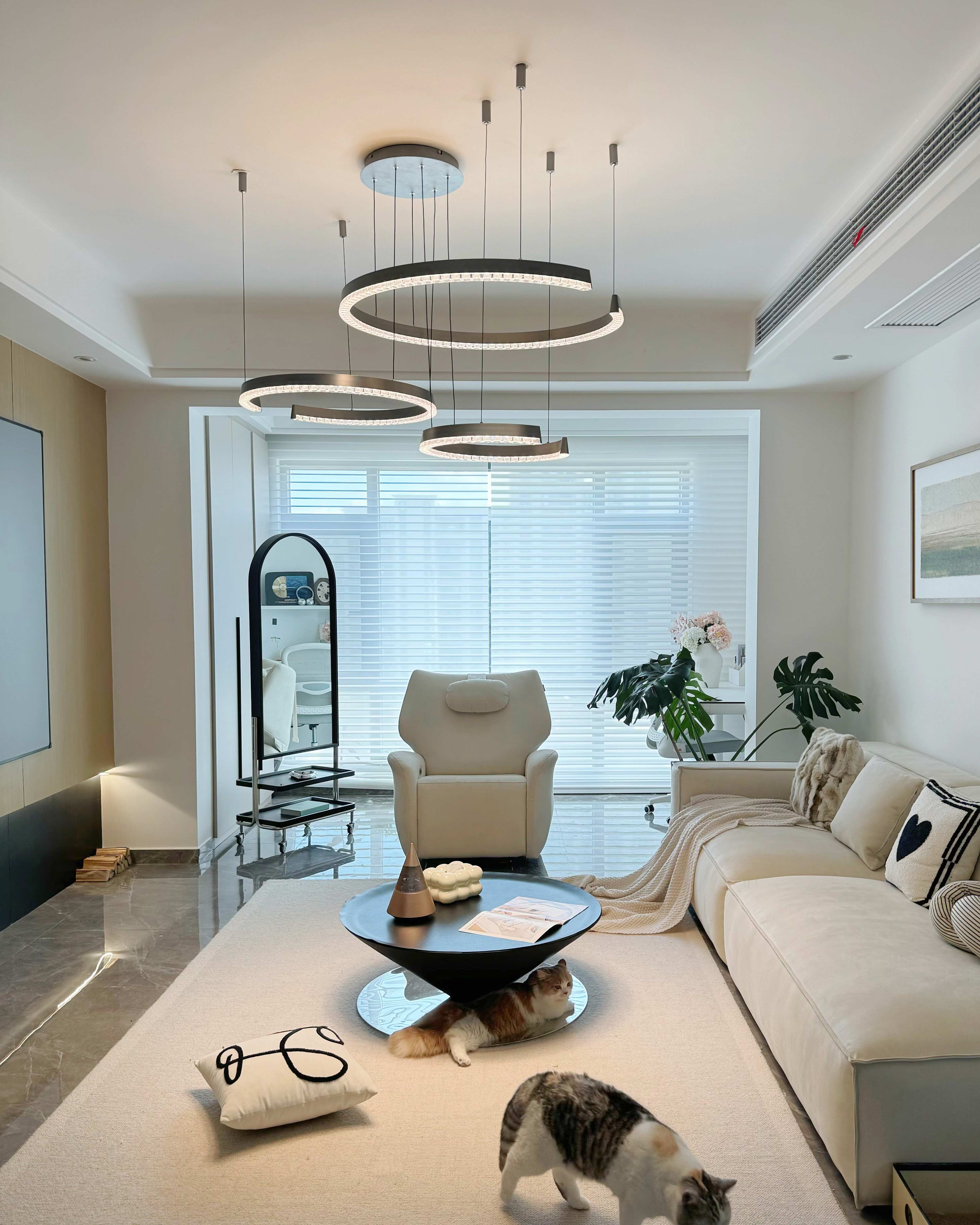 WOMO Circular Up Down Led Chandelier-WM3214